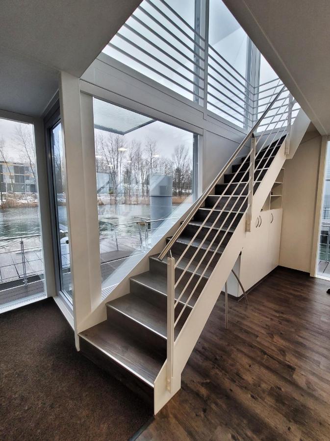 Schwimmendes Ferienhaus Sky Elsterheide Dış mekan fotoğraf