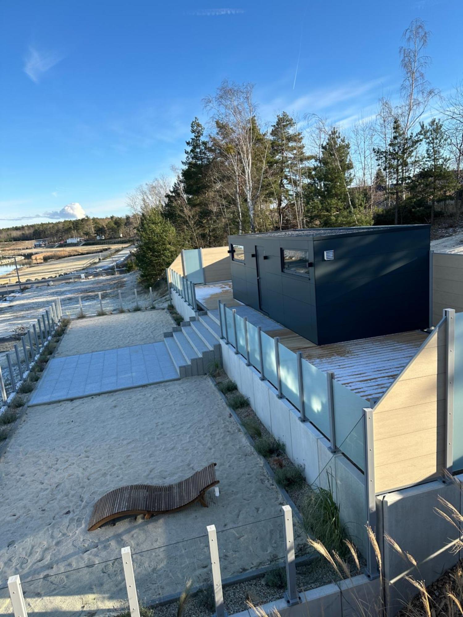 Schwimmendes Ferienhaus Sky Elsterheide Dış mekan fotoğraf